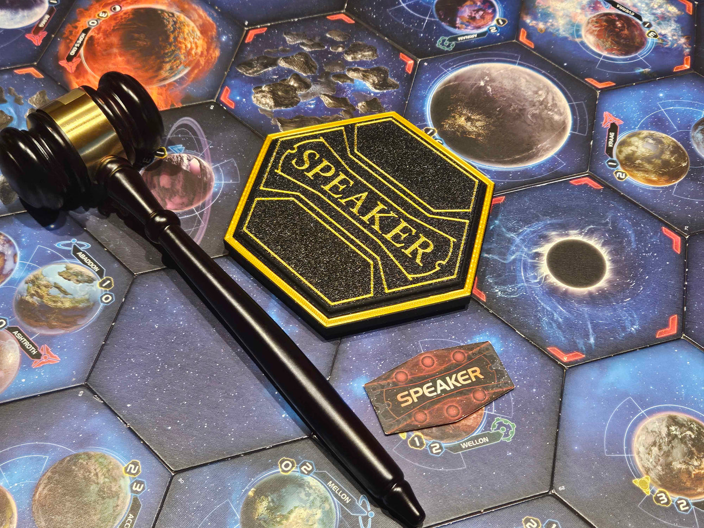 Twilight Imperium Speaker Plate